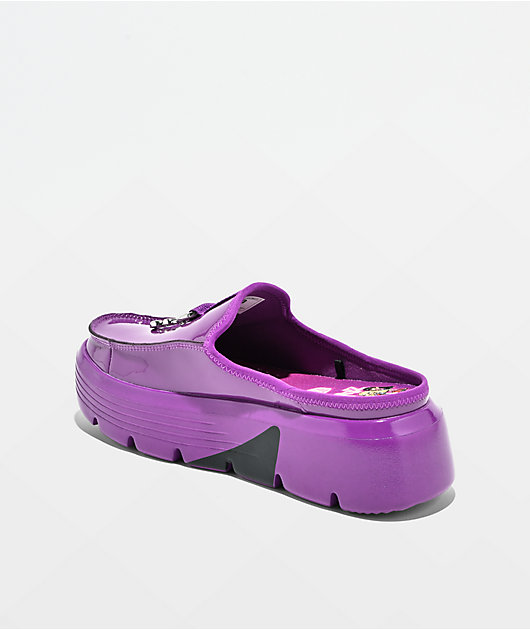HEYDUDE x Bratz Austin Edge Purple Platform Shoes