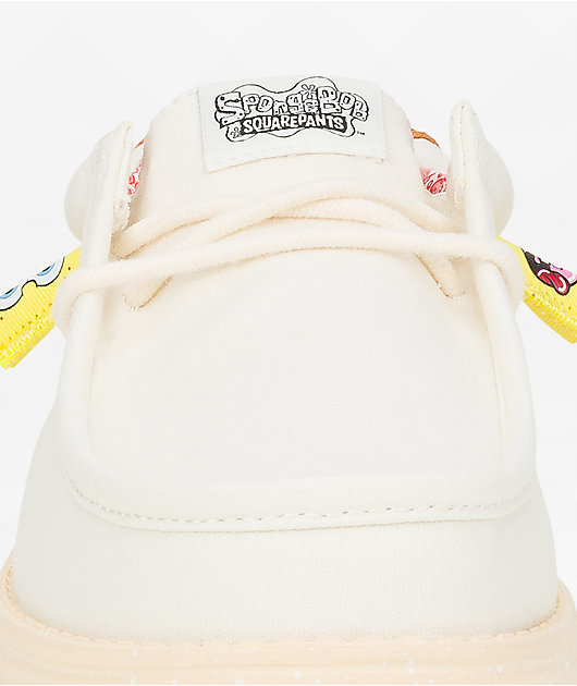 HEYDUDE x SpongeBob SquarePants Wally Krabby Patty Funk Tan Shoes