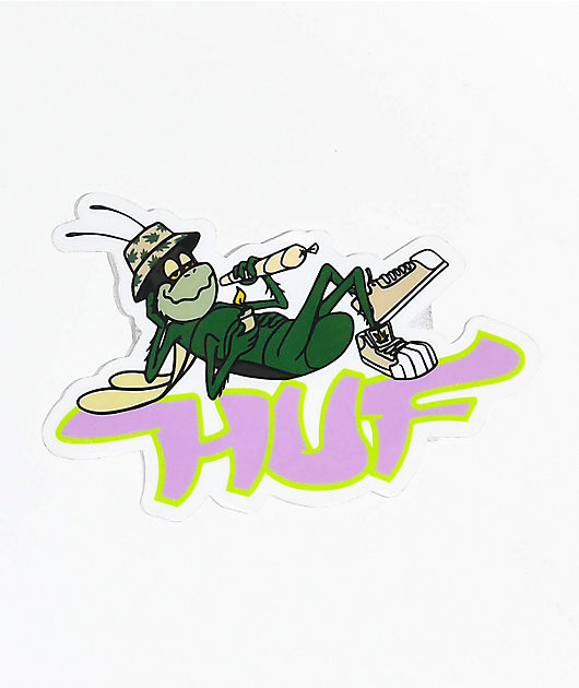 HUF 420 Grasshopper Sticker