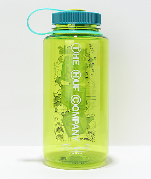 HUF 420 Hydrate Often Green Water Bottle