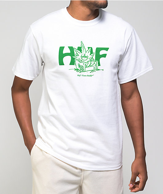 HUF 420 In Da Couch camiseta blanca