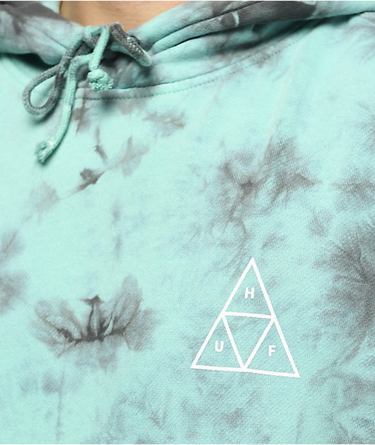 HUF 420 Plantlife Mint Tie Dye Hoodie