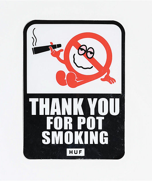 HUF 420 Thank You Sticker