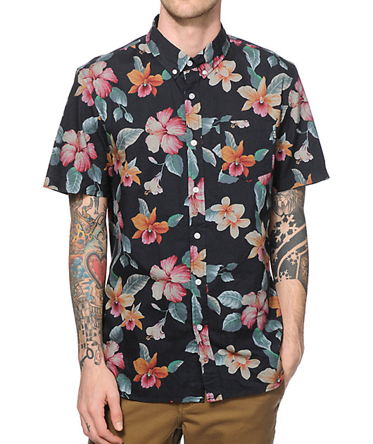 huf hawaiian shirt