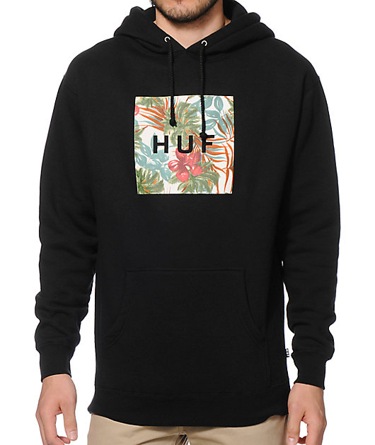 huf box logo hoodie