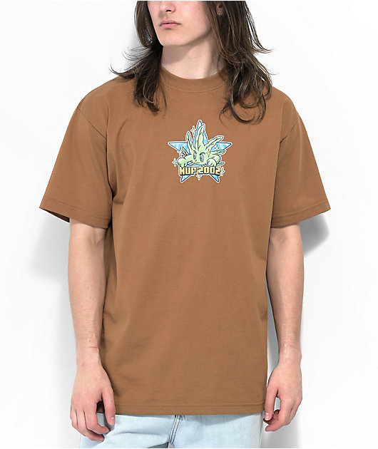 HUF Bud Boy Brown T Shirt Zumiez