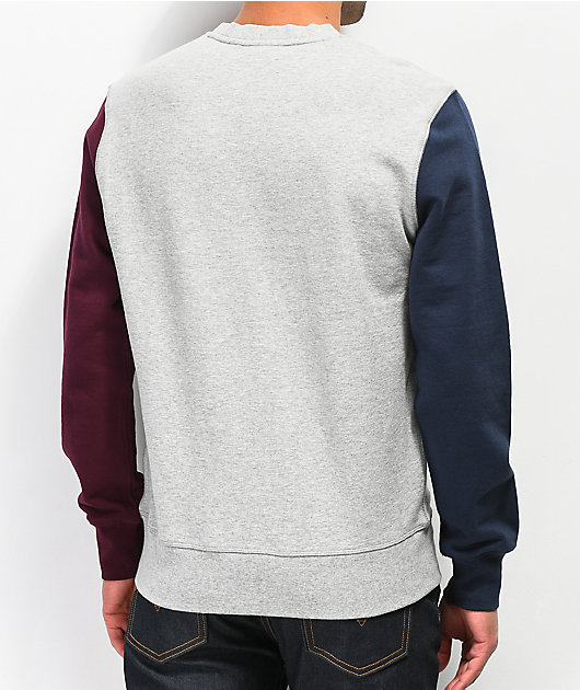 huf crevasse crewneck sweatshirt