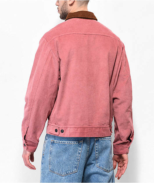 HUF Dusty Rose Corduroy Trucker Jacket Zumiez