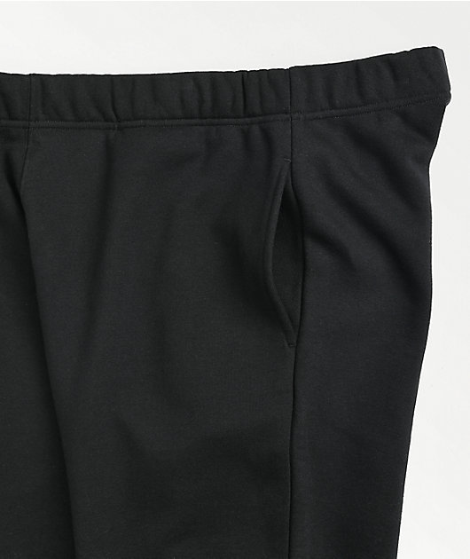 HUF Essentials Black Fleece Sweatpants