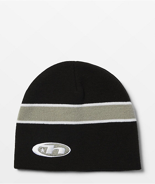 HUF Frequency Black Skully Beanie