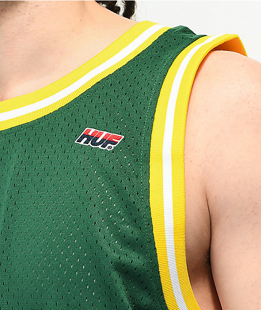 HUF HUF's Green Basketball Jersey