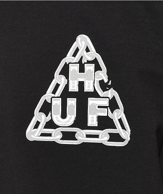 HUF Hard Links Black T-Shirt