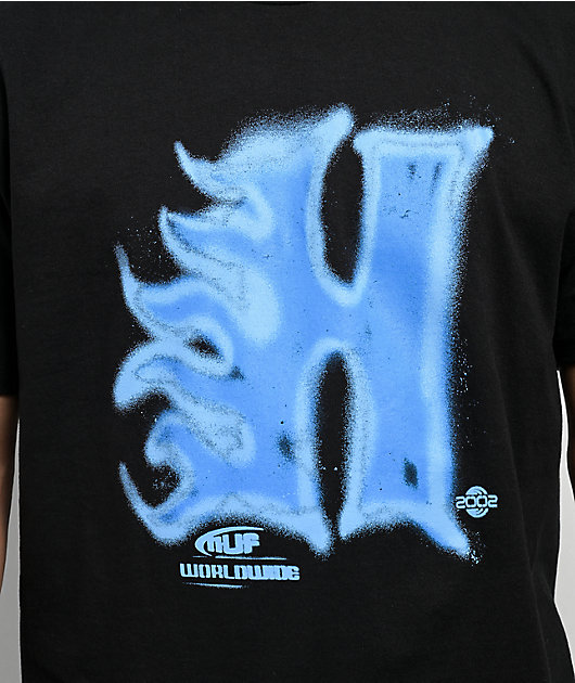 HUF Heatwave Black T-Shirt