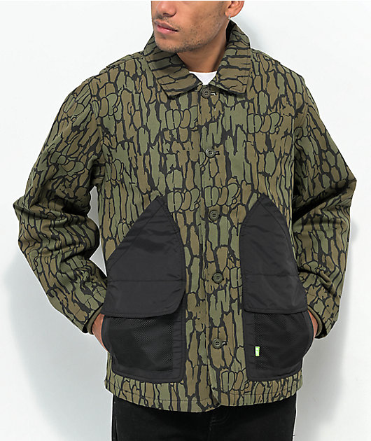 HUF Hudson Camo Work Jacket