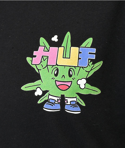 HUF Kawaii Buddies Black T-Shirt