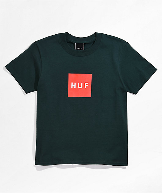 Huf logo t shirt best sale