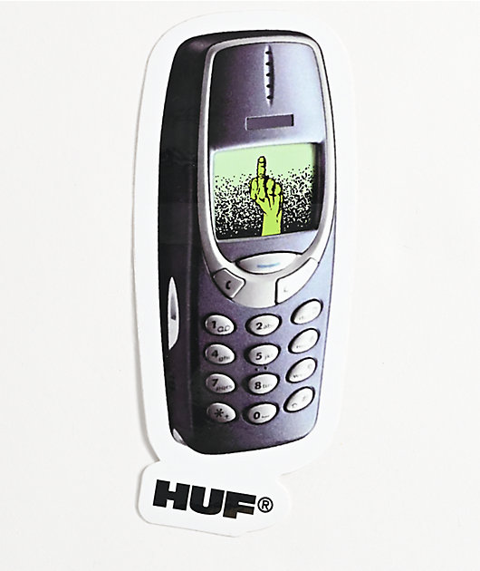 HUF Missed Call Sticker