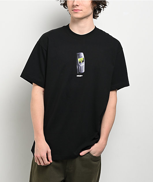 HUF Missed Calls Black T-Shirt | Zumiez