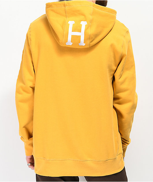 HUF Mission Yellow Hoodie