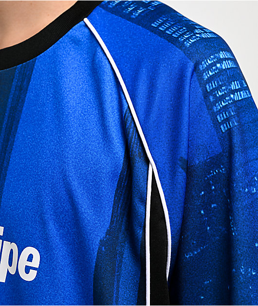HUF Motion Blue Soccer Jersey