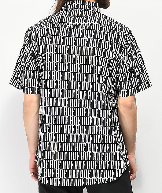 huf button up shirt