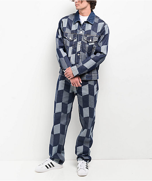HUF Patchwork Denim Pants | Zumiez