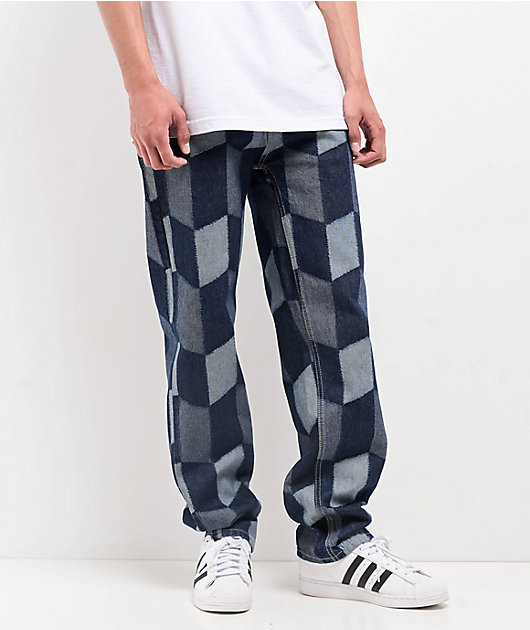 HUF Patchwork Denim Pants | Zumiez