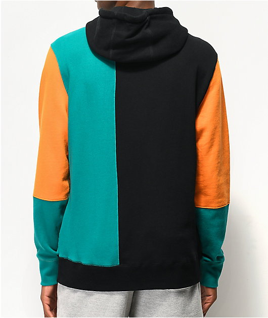 orange huf hoodie