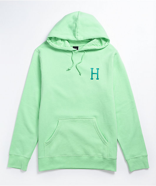 green huf hoodie