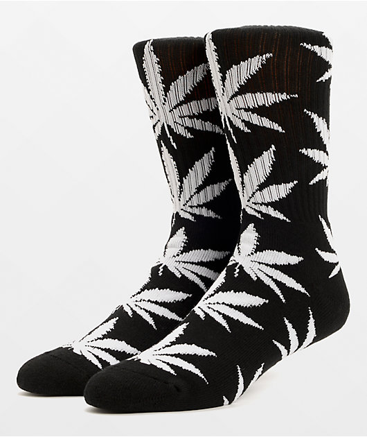 HUF Plantlife Black & White Crew Socks