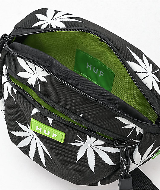 HUF Plantlife Black & White Shoulder Bag