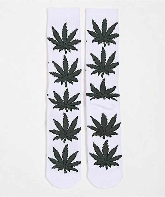 HUF Plantlife Shadow White Crew Socks