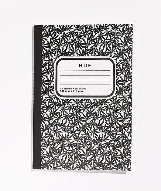 HUF Plantlife cuaderno de composición