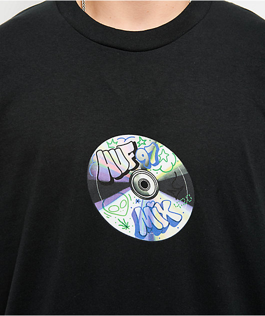 HUF Playlist Black T-Shirt