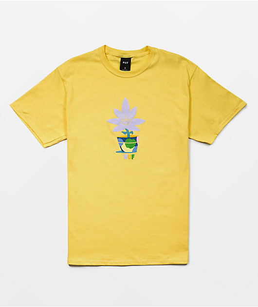 HUF Potted Yellow T-Shirt