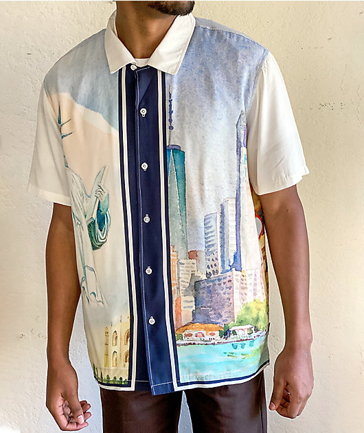 huf resort shirt