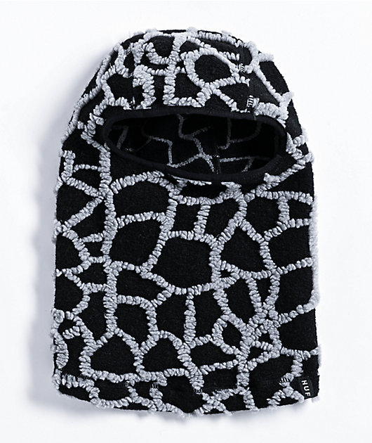 HUF Quake High Pile Black Balaclava | Zumiez