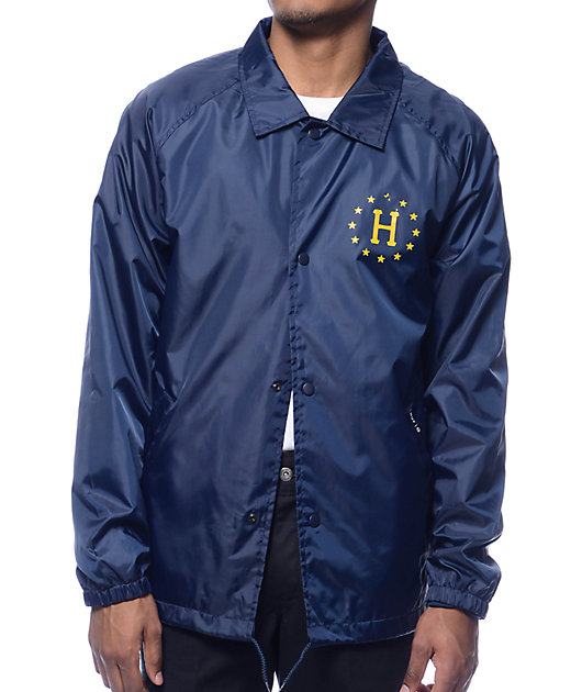 navy coach jacket mens