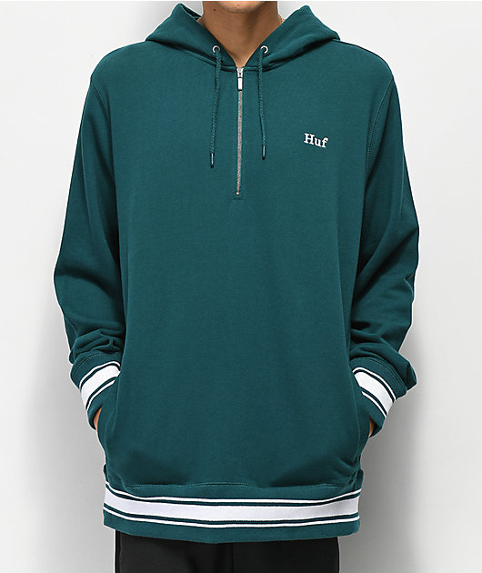 green huf hoodie