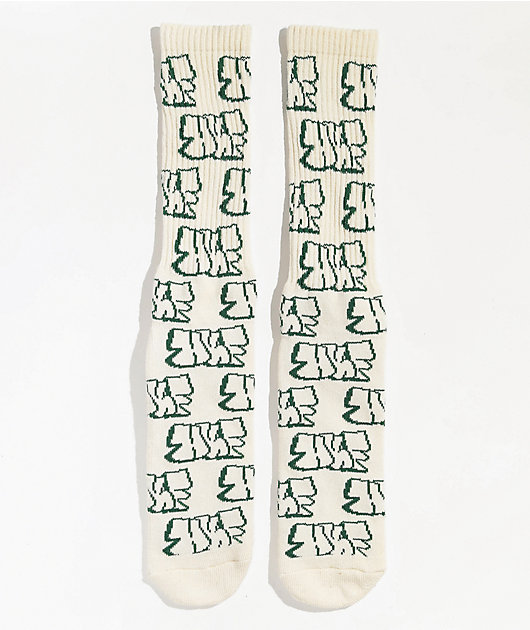 HUF Remio Natural Crew Socks