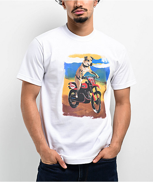 HUF Road Dog White T-Shirt | Zumiez