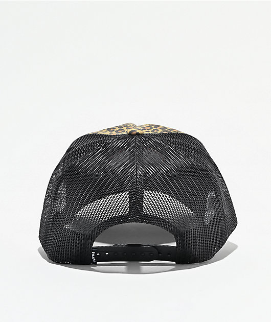 HUF Safari Leopard Trucker Hat
