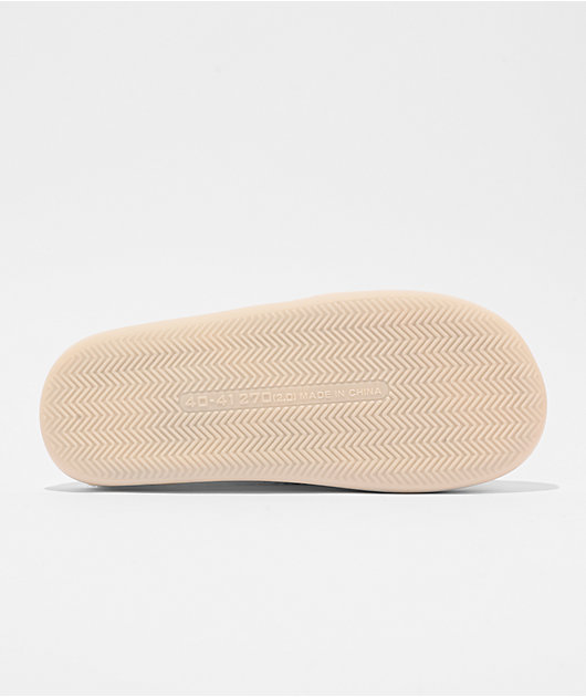 HUF Snow Angel White Fuzzy Slippers