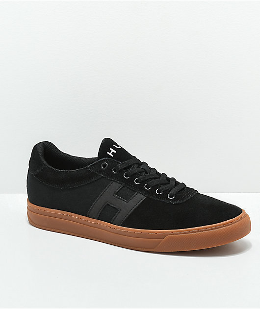 HUF Soto Black \u0026 Gum Skate Shoes | Zumiez