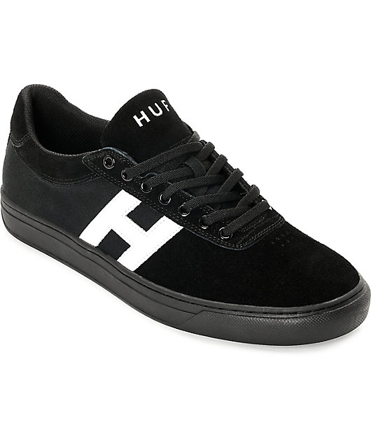 HUF Soto Black \u0026 White Skate Shoes | Zumiez