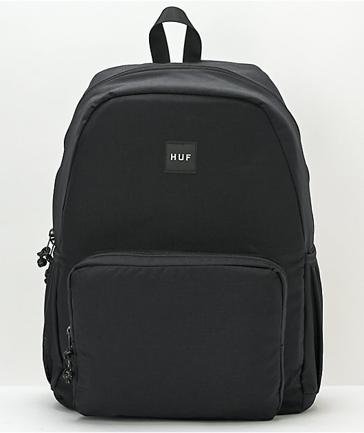 HUF Standard Issue Black Backpack