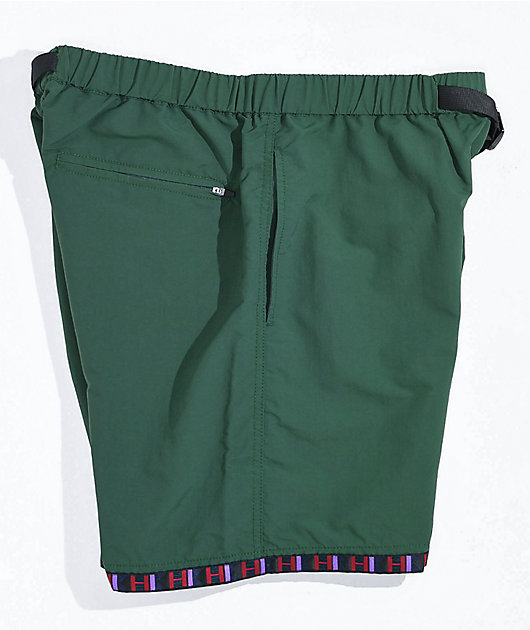 HUF Teton Green Tech Shorts