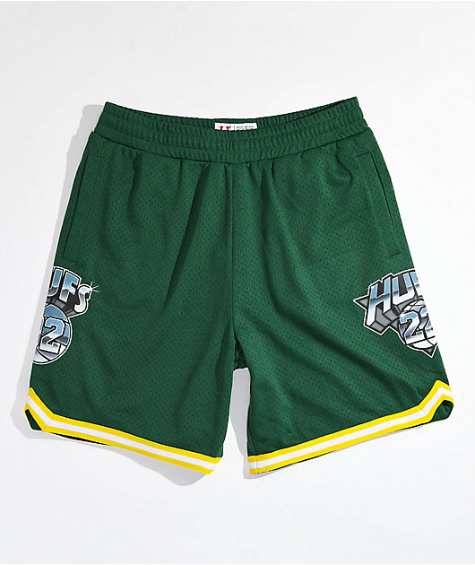 HUF The Hufs Green Basketball Shorts