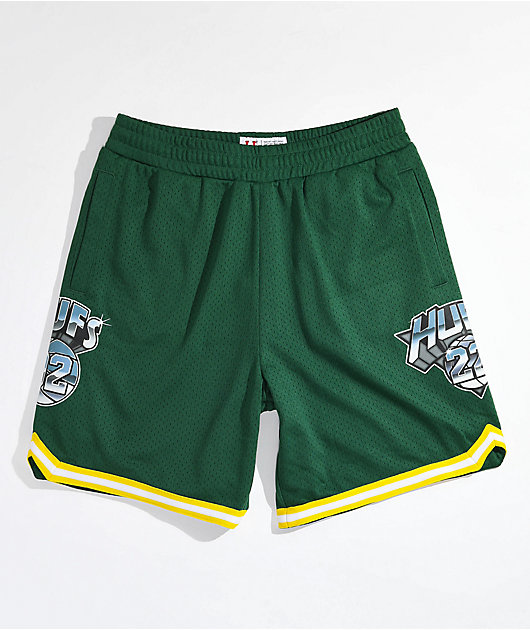 HUF The Hufs Green Basketball Shorts | Zumiez