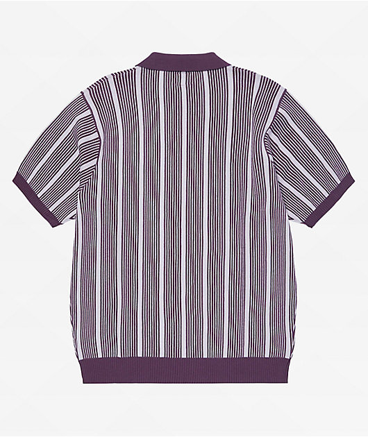 買い保障できる HUF Trace Stripe Moss Knit Polo Shirt | Zumiez トップス